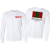 Phi Kappa Psi Flag Long Sleeve T-Shirt(White)