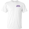 Delta Tau Delta DTD Flag T-Shirt(White)