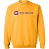 Greekgear Delta Tau Delta DTD Logo Crewneck Sweatshirt(Gold)