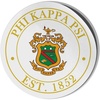 Phi Kappa Psi Circle Crest – Shield Decal