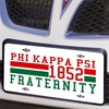 Phi Kappa Psi Year License Plate