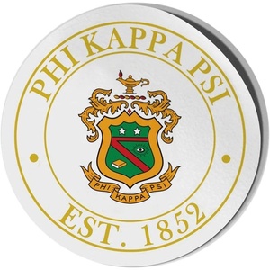 Phi Kappa Psi Circle Crest – Shield Decal