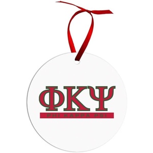 Phi Kappa Psi Classic Circle Ornaments