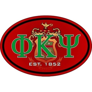 Phi Kappa Psi Color Oval Decal