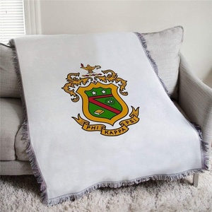 Phi Kappa Psi Full Color Crest Afghan Blanket Throw