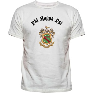 Phi Kappa Psi Vintage Crest T-Shirt(White)