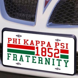 Phi Kappa Psi Year License Plate