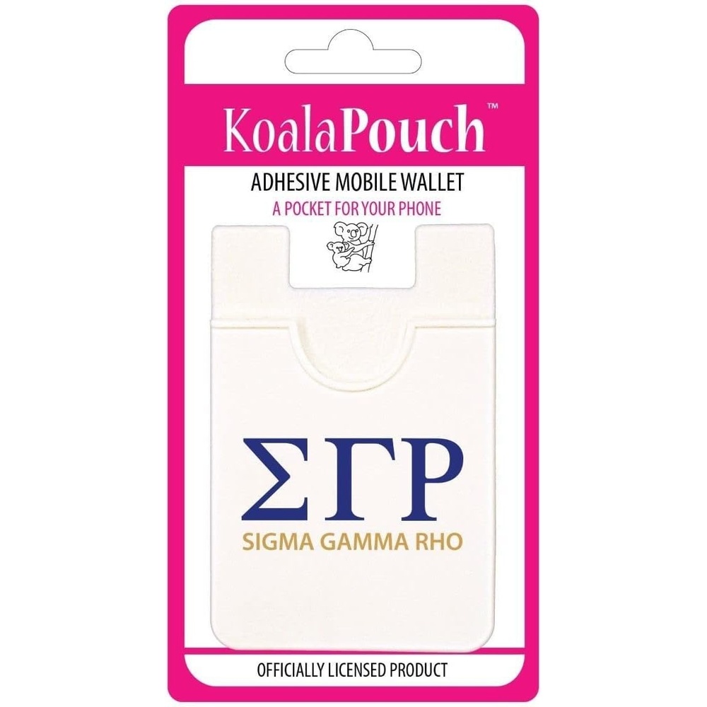 image:imageGreekgear Sigma Gamma Rho Logo Koala Pouch