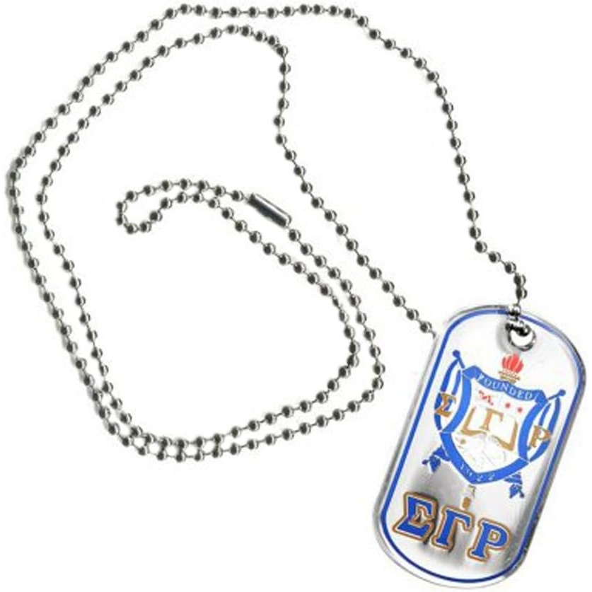 image:imageGreekgear Sigma Gamma Rho Reversible Dog Tags