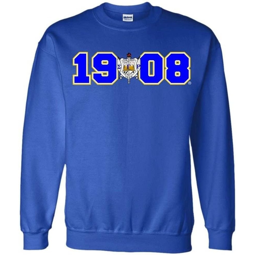 image:imageGreekgear Sigma Gamma Rho Year Crest CrewRoyal Blue