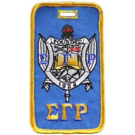 image:imageSigma Gamma Rho Shield Luggage Tag
