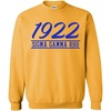 Greekgear Sigma Gamma Rho Script Year Crew(Gold)