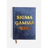Greekgear Sigma Gamma Rho Velvet Notebook