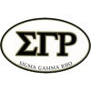 Sigma Gamma Rho Euro Style Sticker