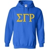 Sigma Gamma Rho World Famous Greek Hoodie(Royal Blue)