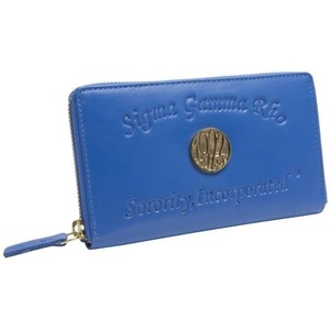 Greekgear Sigma Gamma Rho Embossed Soft Leather Wallet