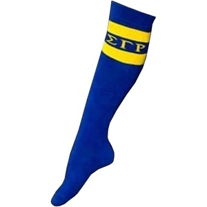 Greekgear Sigma Gamma Rho Knee Socks Royal Blue