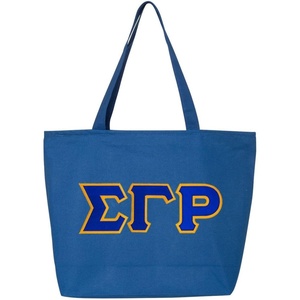 Greekgear Sigma Gamma Rho Lettered Tote Bag