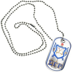 Greekgear Sigma Gamma Rho Reversible Dog Tags