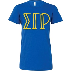Sigma Gamma Rho Bella Favorite Tee(True Royal)