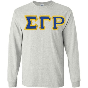 Sigma Gamma Rho Custom Twill Long Tee(Sports Grey)