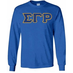 Sigma Gamma Rho Long Sleeve T-Shirts(Royal Blue)