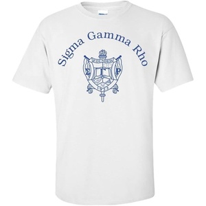 Sigma Gamma Rho World Famous Crest – Shield Tee(White)