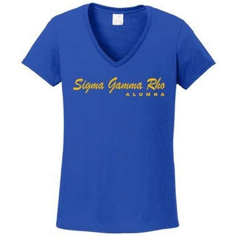 image:imageSigma Gamma Rho Alumna VNeckRoyal Blue