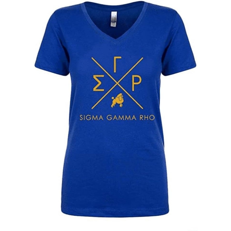 image:imageSigma Gamma Rho Infinity Ideal VNeckRoyal Blue