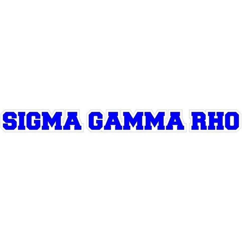 image:imageSigma Gamma Rho Long Window Sticker
