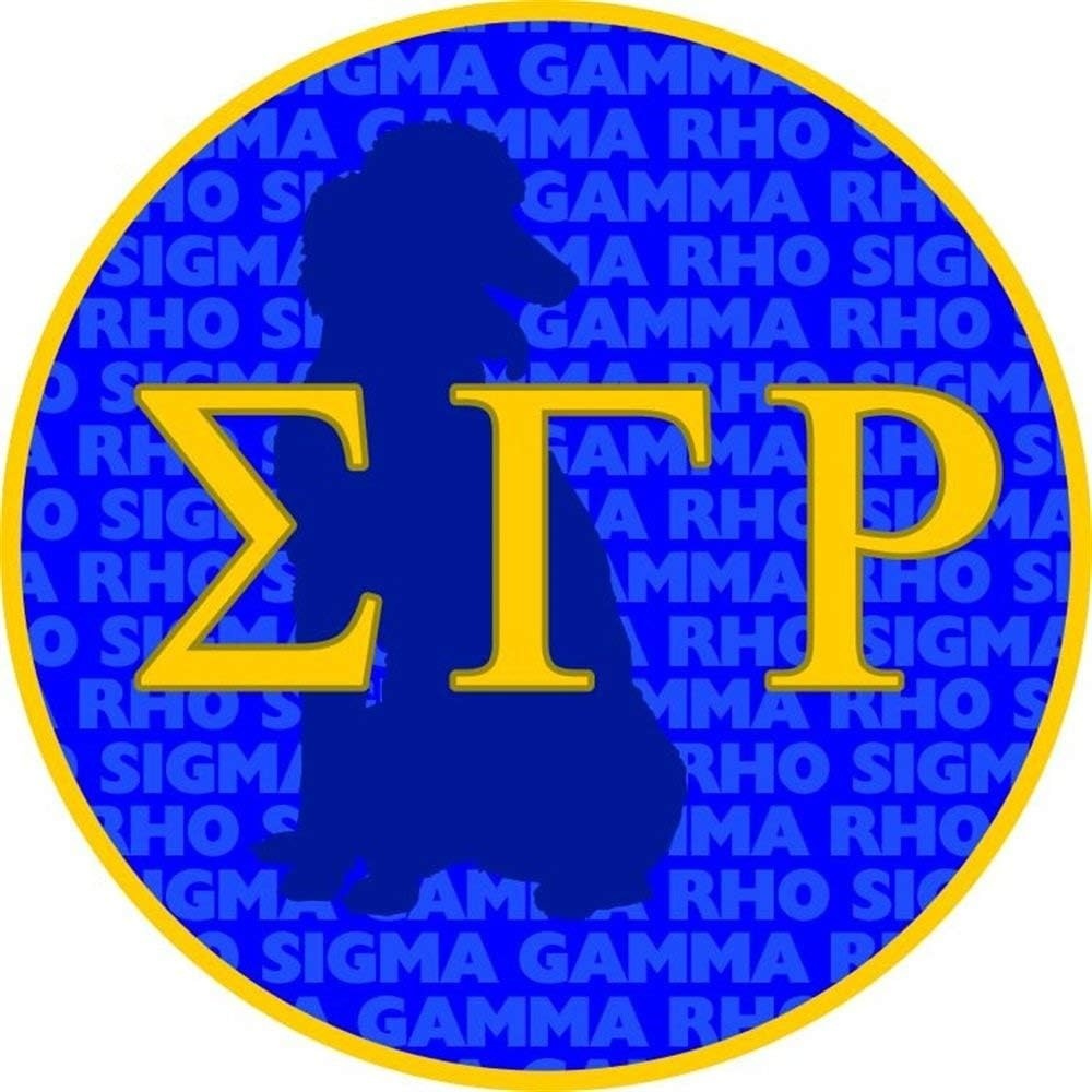 image:imageSigma Gamma Rho Mascot Round Decals
