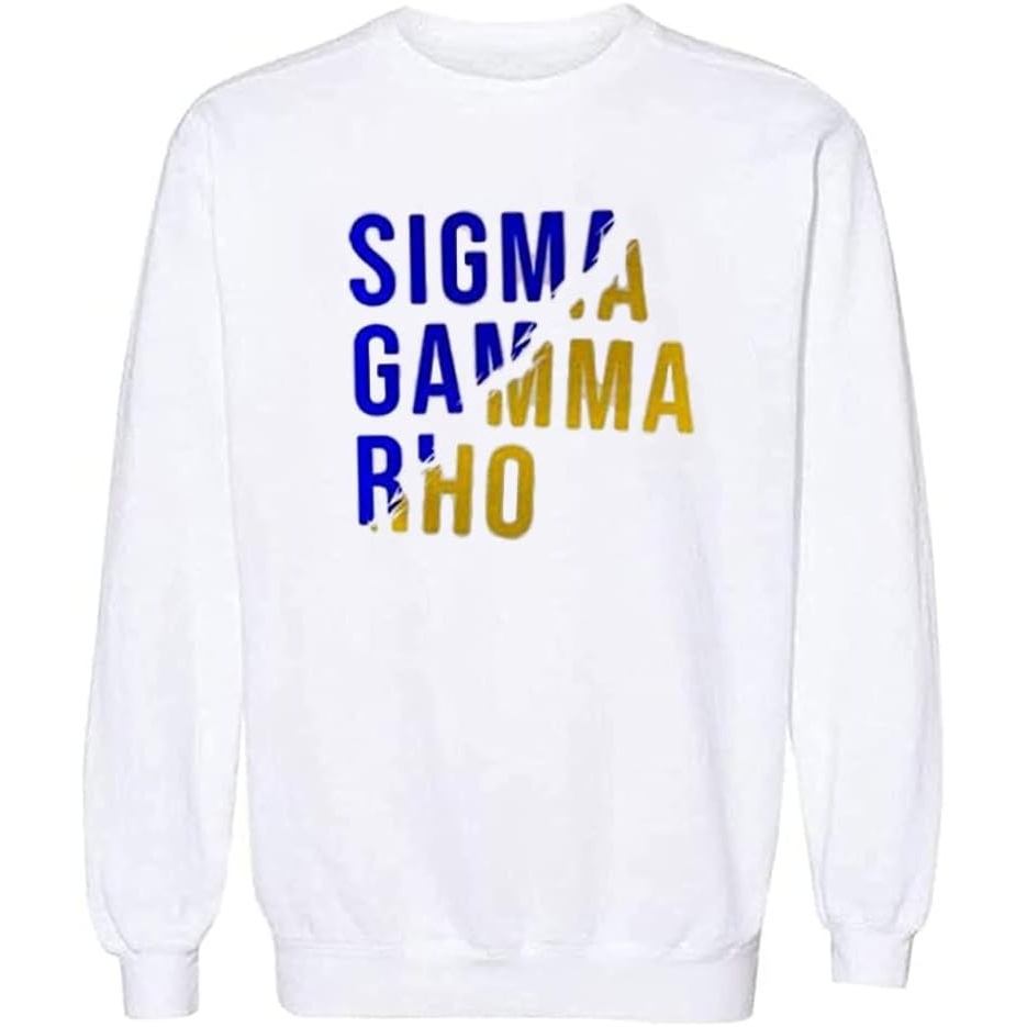 image:imageSigma Gamma Rho Ripped Favorite CrewneckWhite