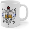Greekgear Sigma Gamma Rho Crest Coffee Mug