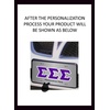 Sigma Sigma Sigma Lettered License Cover