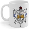 Greekgear Sigma Gamma Rho Crest Coffee Mug