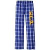 Greekgear Sigma Gamma Rho Women’s Flannel Plaid Pant – PJ’s(Royal Blue)