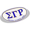 Sigma Gamma Rho Greek Letter Oval Decal