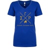 Sigma Gamma Rho Infinity Ideal V-Neck(Royal Blue)