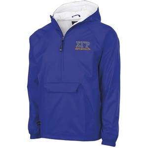 Greekgear Sigma Gamma Rho Classic Anorak(Royal Blue)
