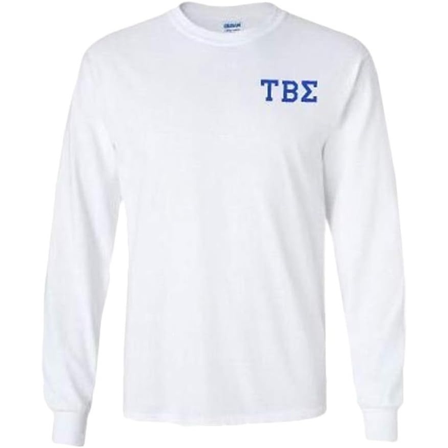 image:imageTau Beta Sigma Flag Long Sleeve TShirtWhite
