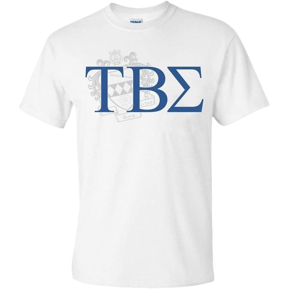 image:imageTau Beta Sigma Greek Crest TShirtLight Grey