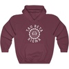 Greekgear Tau Beta Sigma Unisex College Seal Hoodie(Maroon)