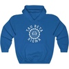 Greekgear Tau Beta Sigma Unisex College Seal Hoodie(Royal)