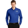 Tau Beta Sigma World Famous Long Sleeve Dry Fit Polo(True Royal)
