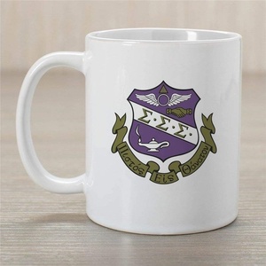 Greekgear Sigma Sigma Sigma Crest Coffee Mug