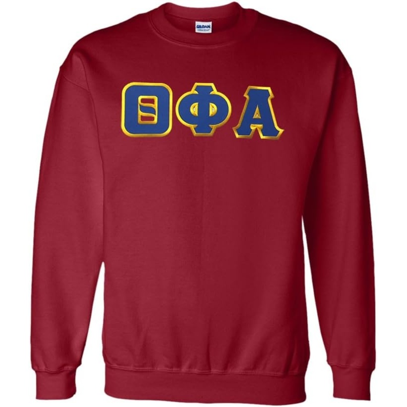 image:imageGreekgear Theta Phi Alpha Lettered CrewneckMaroon