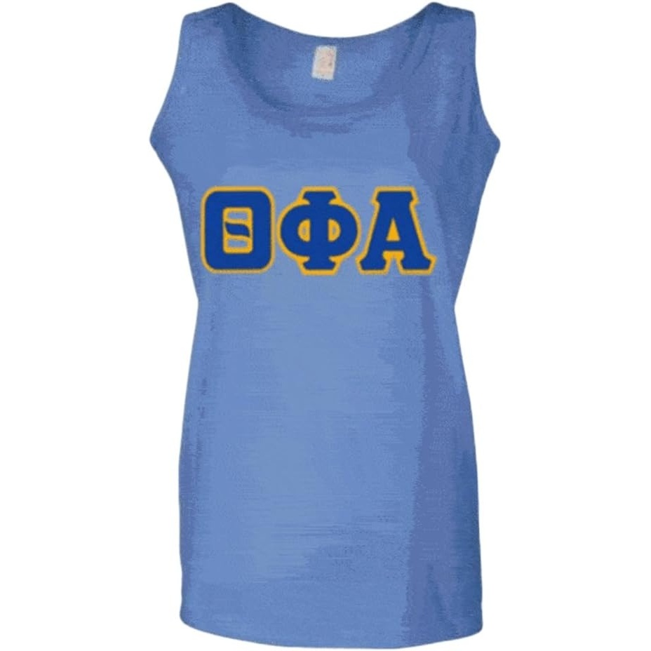 image:imageGreekgear Theta Phi Alpha Lettered Ladies Tank TopBlue