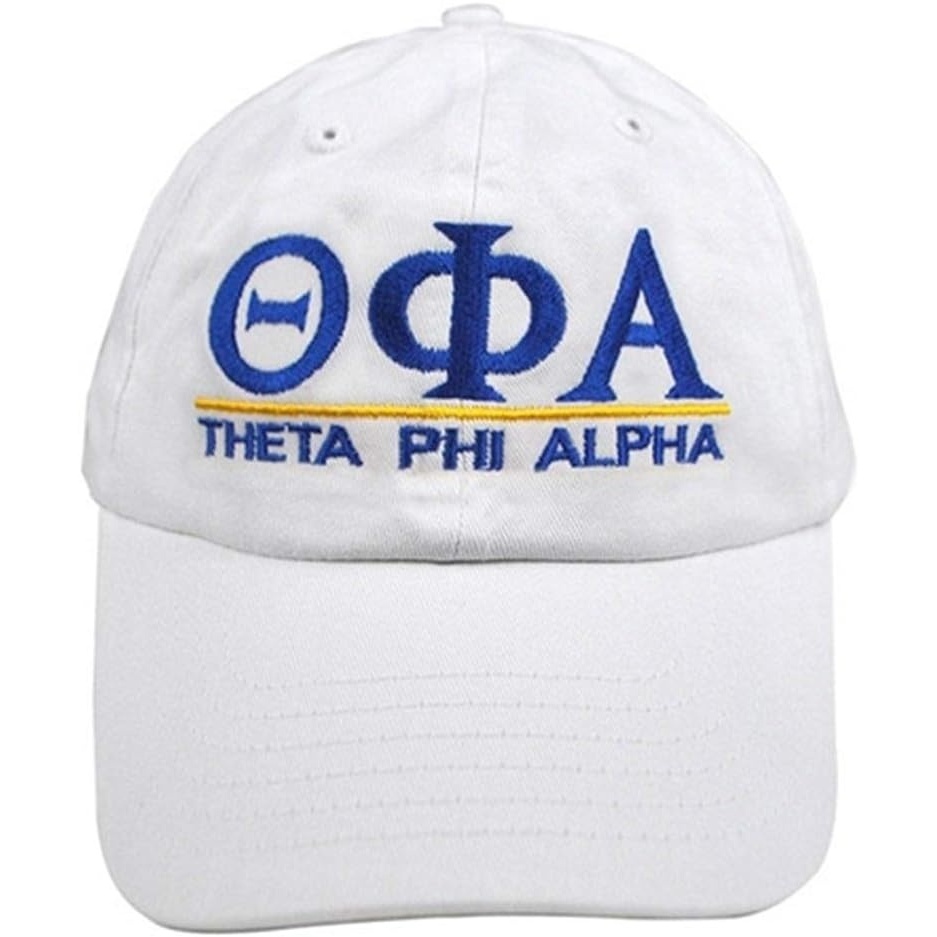 image:imageGreekgear Theta Phi Alpha World Famous Line HatWhite