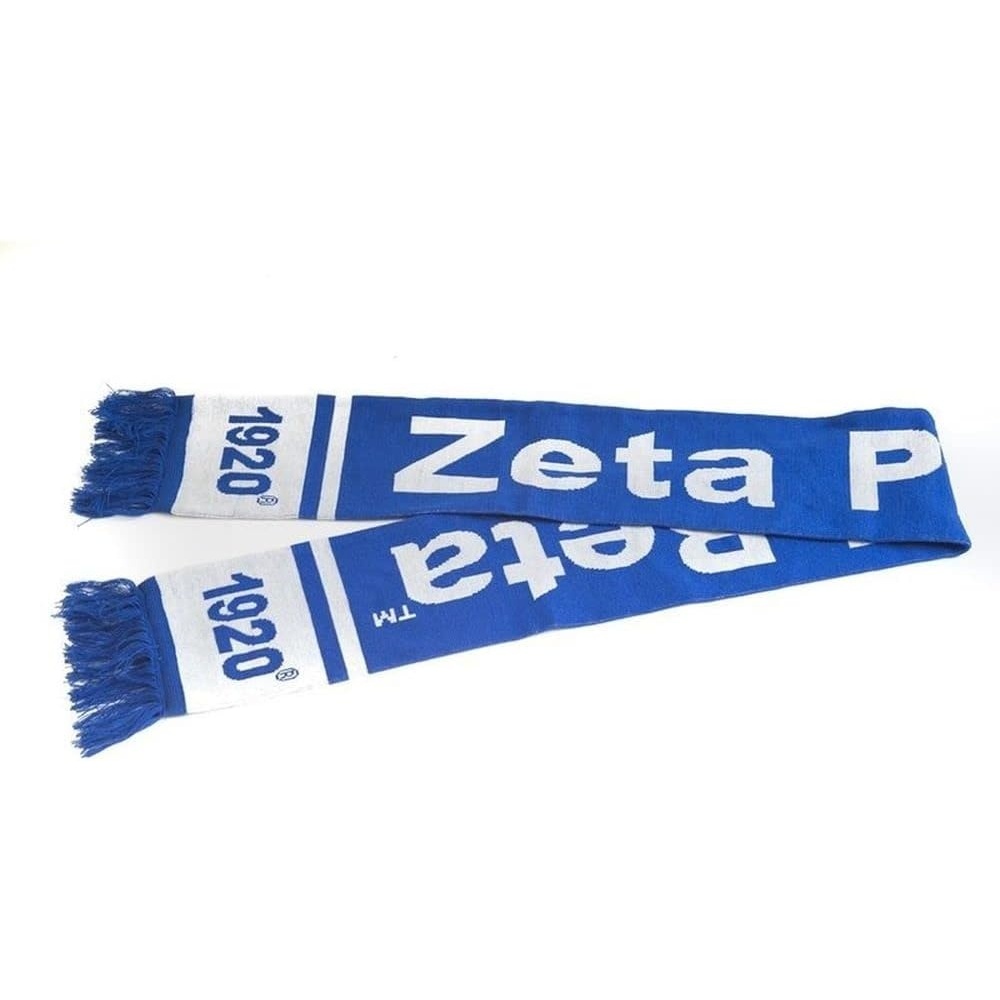 image:imageGreekgear Zeta Phi Beta Knit Scarf Royal Blue