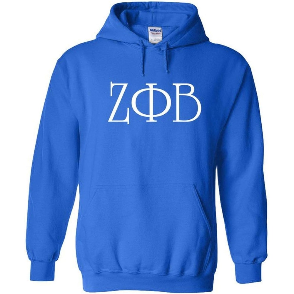 image:imageGreekgear Zeta Phi Beta University Hooded SweatshirtRoyal Blue